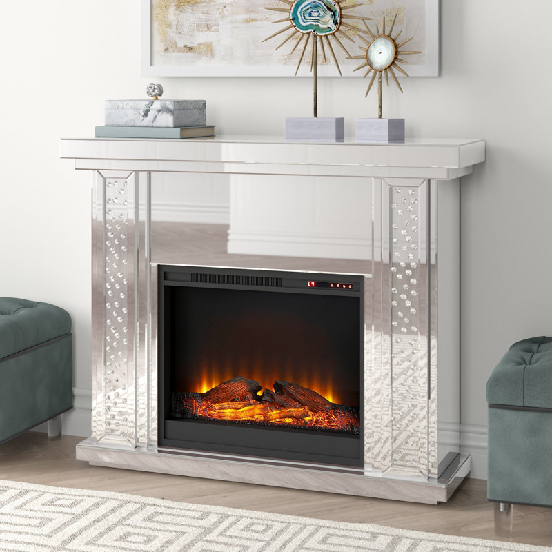 Rosdorf Park Aanya Electric Fireplace & Reviews